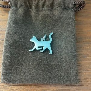 James Avery Retired Walking Cat Charm